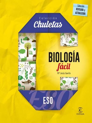 cover image of Biología fácil para la ESO